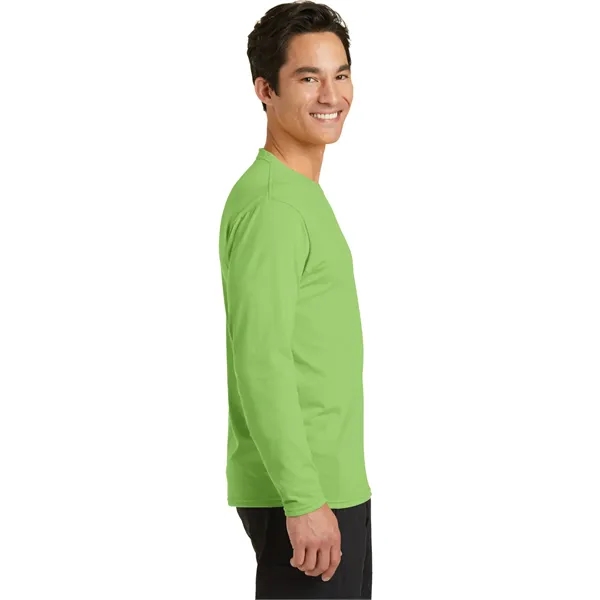 Port & Company® Long Sleeve Performance Blend Tee - Port & Company® Long Sleeve Performance Blend Tee - Image 35 of 53