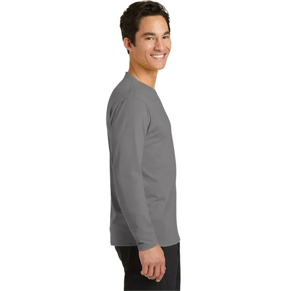 Port & Company® Long Sleeve Performance Blend Tee - Port & Company® Long Sleeve Performance Blend Tee - Image 38 of 53