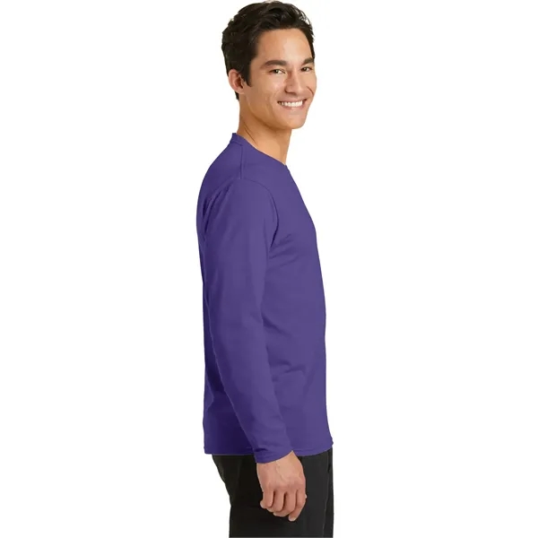Port & Company® Long Sleeve Performance Blend Tee - Port & Company® Long Sleeve Performance Blend Tee - Image 44 of 53