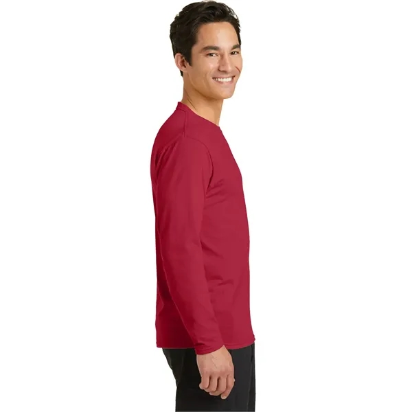 Port & Company® Long Sleeve Performance Blend Tee - Port & Company® Long Sleeve Performance Blend Tee - Image 46 of 53