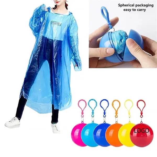 Disposable Emergency Rain Ponchos - Disposable Emergency Rain Ponchos - Image 0 of 2