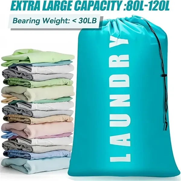 Large Travel Laundry Bags - Waterproof Wet/Dry - Large Travel Laundry Bags - Waterproof Wet/Dry - Image 3 of 6