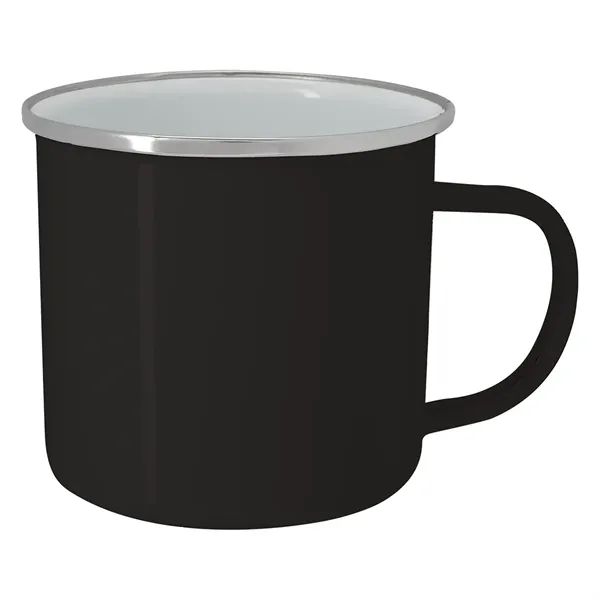 16 Oz. Full Color Steel Campfire Mug