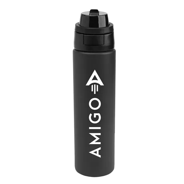 Custom 24 Oz. Pop Sip & Chug Recycled Stainless Steel Bottle