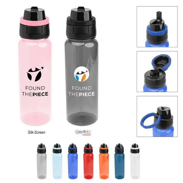 32 Oz. Pop Sip & Chug rPET Bottle