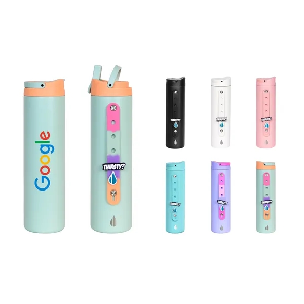 Elemental® Iconic Charm 20oz Stainless Steel Water Bottle - Elemental® Iconic Charm 20oz Stainless Steel Water Bottle - Image 0 of 10