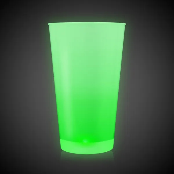 LED Glow Light Up Neon Look 16 oz Pint Glass - LED Glow Light Up Neon Look 16 oz Pint Glass - Image 7 of 9