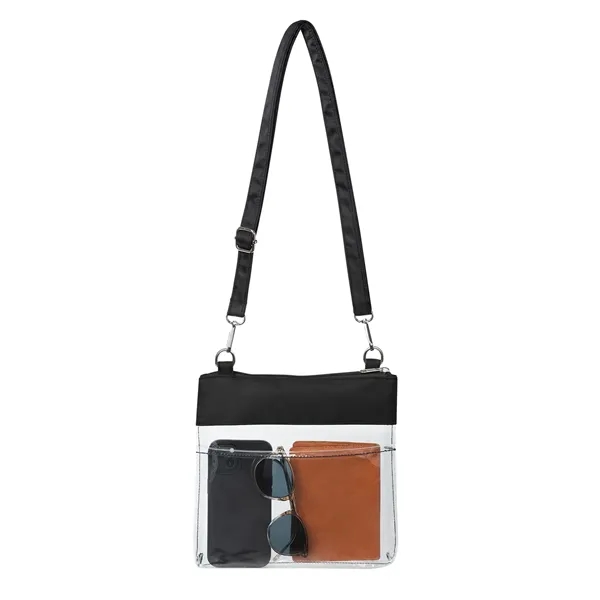 All Access Clear Crossbody Bag with Detachable... - All Access Clear Crossbody Bag with Detachable... - Image 2 of 4