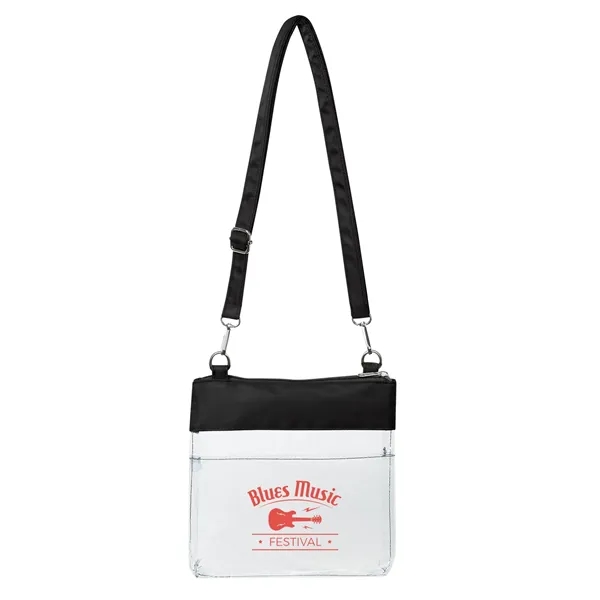 All Access Clear Crossbody Bag with Detachable... - All Access Clear Crossbody Bag with Detachable... - Image 3 of 4