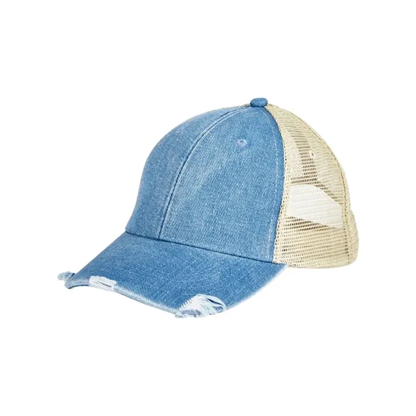 Adams Headwear Ollie Distressed Cap - Adams Headwear Ollie Distressed Cap - Image 4 of 9