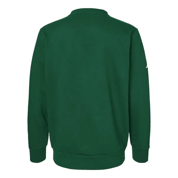 Adidas Unisex Fleece Crewneck Sweatshirt - Adidas Unisex Fleece Crewneck Sweatshirt - Image 4 of 16