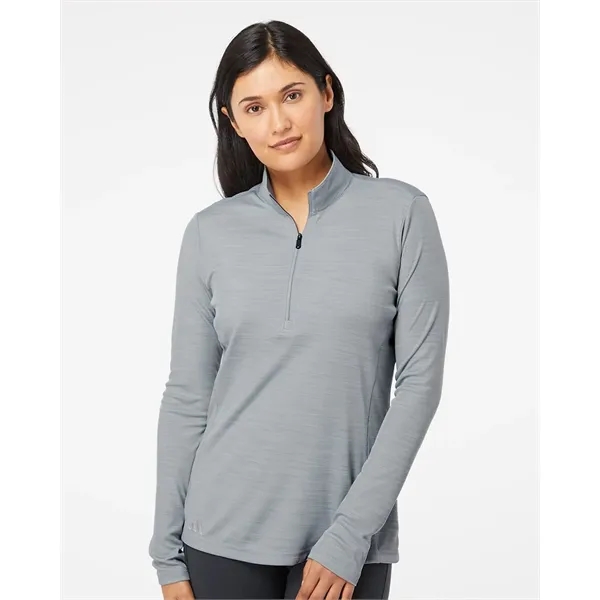 Adidas Women's Lightweight Melange Quarter-Zip Pullover - Adidas Women's Lightweight Melange Quarter-Zip Pullover - Image 0 of 6