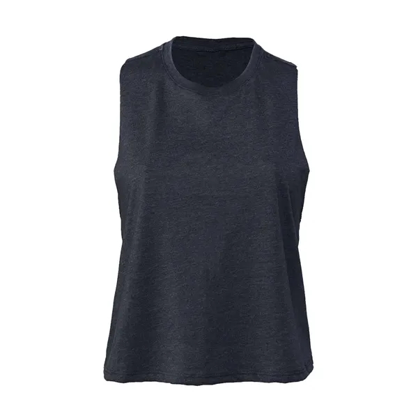 BELLA + CANVAS Women's Racerback Crop Tank - BELLA + CANVAS Women's Racerback Crop Tank - Image 9 of 16