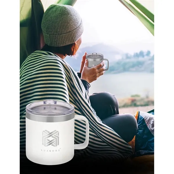 14 oz Urban Peak® Trek Vacuum Camp Mug - 14 oz Urban Peak® Trek Vacuum Camp Mug - Image 15 of 34