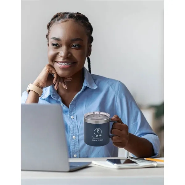 14 oz Urban Peak® Trek Vacuum Camp Mug - 14 oz Urban Peak® Trek Vacuum Camp Mug - Image 16 of 34