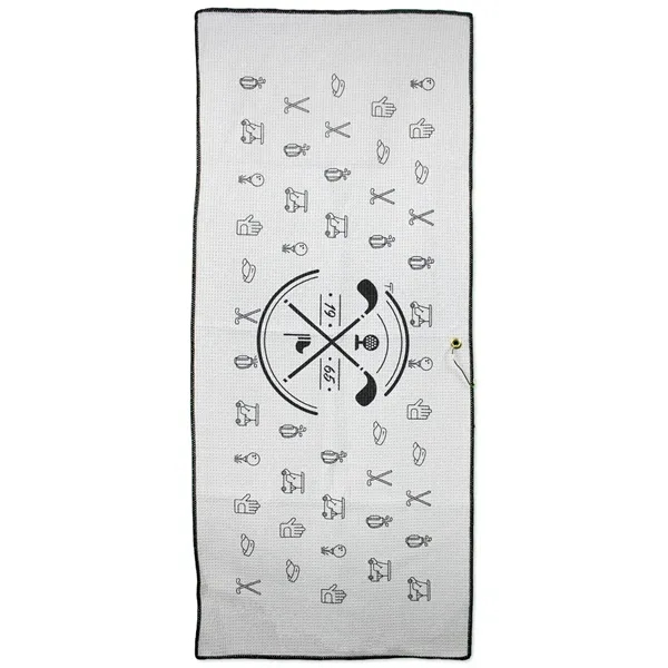 Custom Microfiber Waffle Caddy Towel
