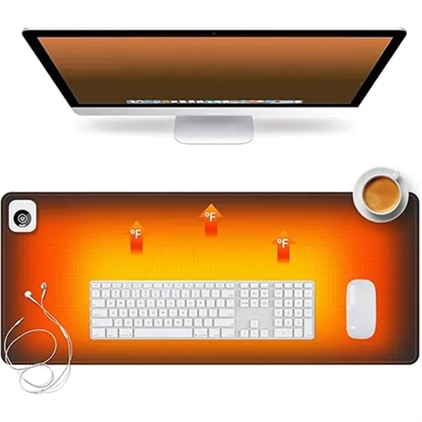 Large Heated Mouse Pad for Office/Computer Desktop - Large Heated Mouse Pad for Office/Computer Desktop - Image 2 of 3