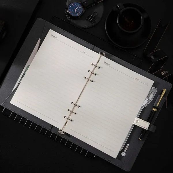 Business padfolio notebook with 16gb usb drive/charging - Business padfolio notebook with 16gb usb drive/charging - Image 3 of 4