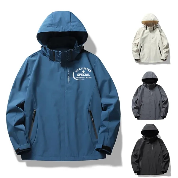 Waterproof and Windproof Outdoor Jackets - Waterproof and Windproof Outdoor Jackets - Image 0 of 4