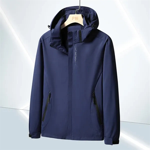 Waterproof and Windproof Outdoor Jackets - Waterproof and Windproof Outdoor Jackets - Image 3 of 4