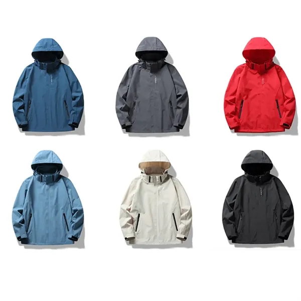 Waterproof and Windproof Outdoor Jackets - Waterproof and Windproof Outdoor Jackets - Image 4 of 4