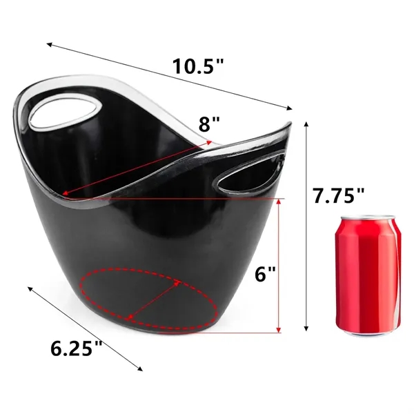 Ice Wine Bucket for Drinks and Parties Food Grade - Ice Wine Bucket for Drinks and Parties Food Grade - Image 1 of 4