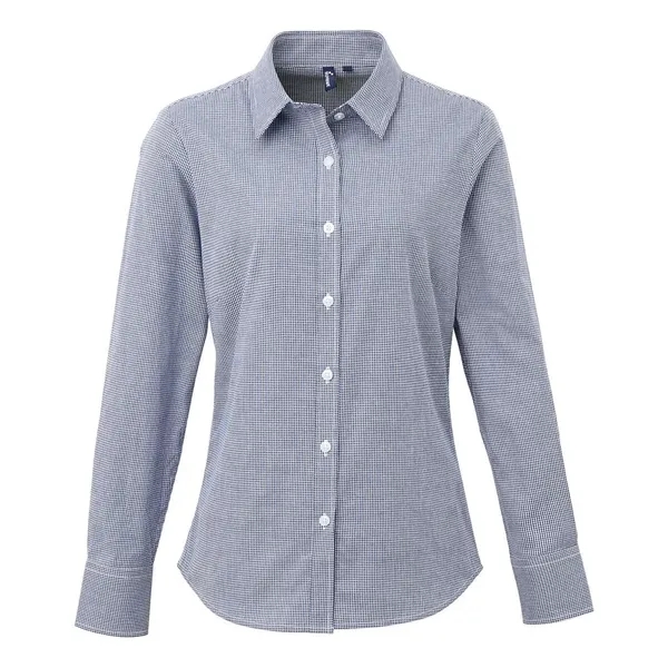 Artisan Collection by Reprime Women's Microcheck Gingham ... - Artisan Collection by Reprime Women's Microcheck Gingham ... - Image 5 of 8