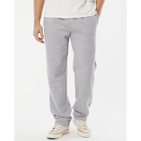 King Fashion Pocketed Open Bottom Sweatpants - King Fashion Pocketed Open Bottom Sweatpants - Image 0 of 2