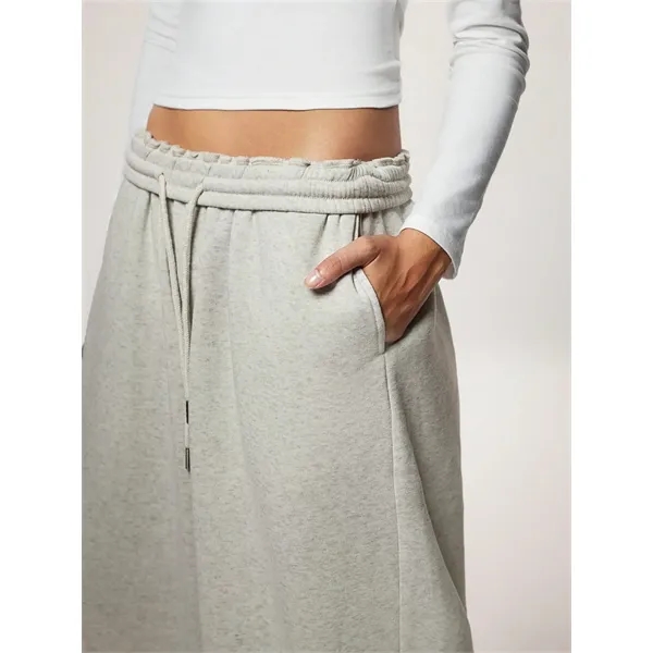 Custom Women's Wide-Leg Fleece Sweatpants - Custom Women's Wide-Leg Fleece Sweatpants - Image 27 of 32