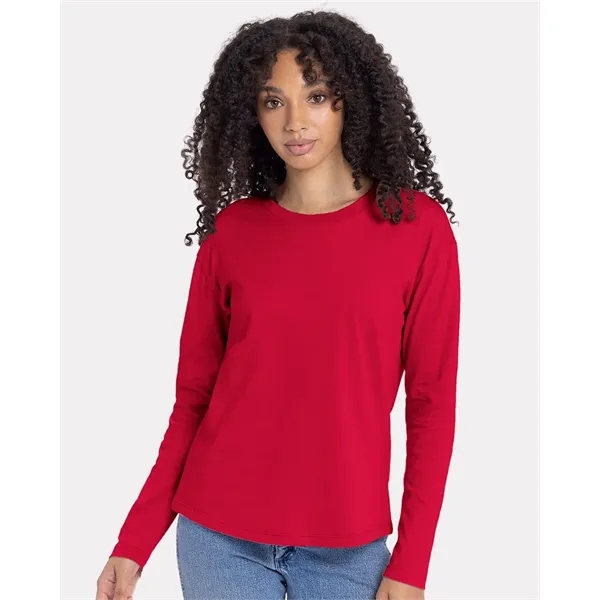 Next Level Women's Cotton Relaxed Long Sleeve T-Shirt - Next Level Women's Cotton Relaxed Long Sleeve T-Shirt - Image 0 of 12