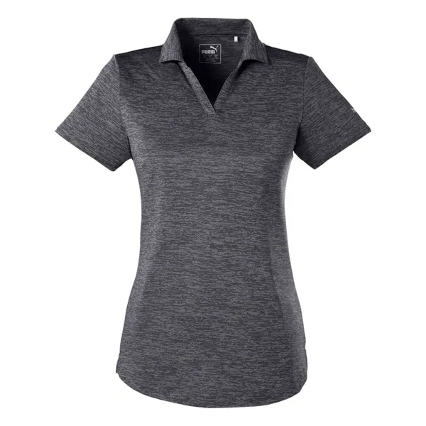 Puma Golf Women's Icon Heather Polo - Puma Golf Women's Icon Heather Polo - Image 4 of 6