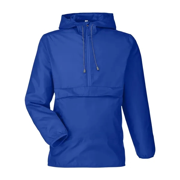 Team 365 Unisex Zone Protect Packable Anorak Jacket - Team 365 Unisex Zone Protect Packable Anorak Jacket - Image 9 of 10
