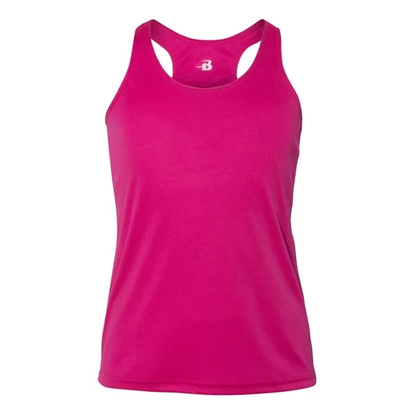 Badger Girls' B-Core Racerback Tank Top - Badger Girls' B-Core Racerback Tank Top - Image 7 of 16