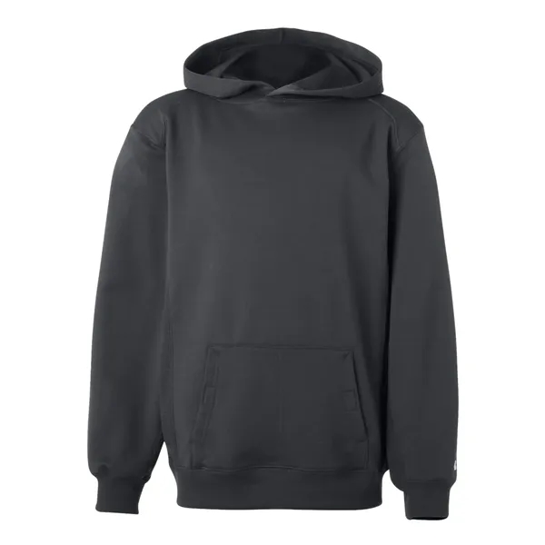 Badger Youth Performance Fleece Hooded Sweatshirt - Badger Youth Performance Fleece Hooded Sweatshirt - Image 12 of 32