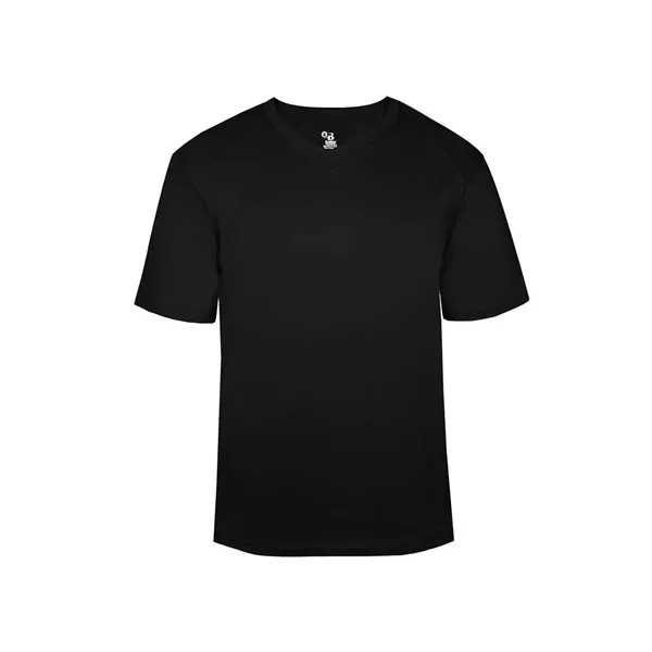 Custom Badger Youth B-Core V-Neck T-Shirt