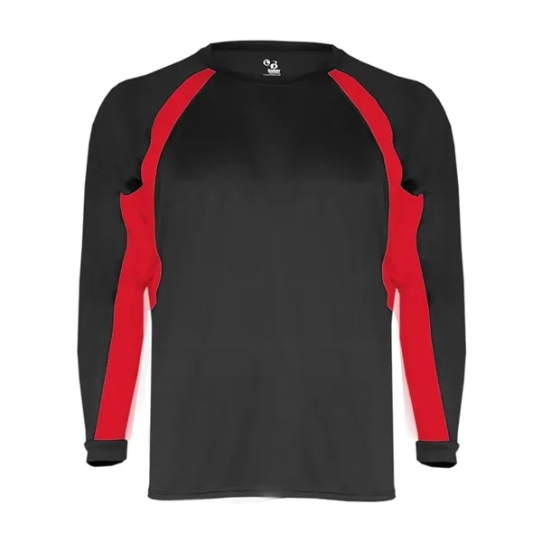 Badger Men's B-Core Hook Long Sleeve T-Shirt - Badger Men's B-Core Hook Long Sleeve T-Shirt - Image 4 of 42