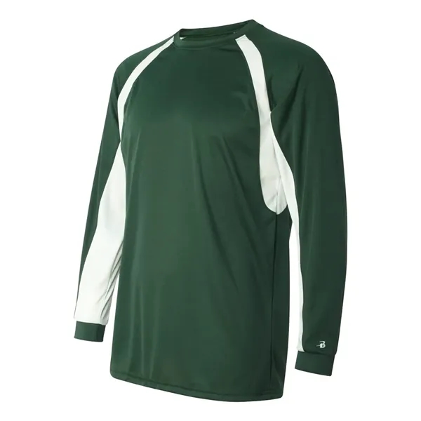 Badger Men's B-Core Hook Long Sleeve T-Shirt - Badger Men's B-Core Hook Long Sleeve T-Shirt - Image 14 of 42