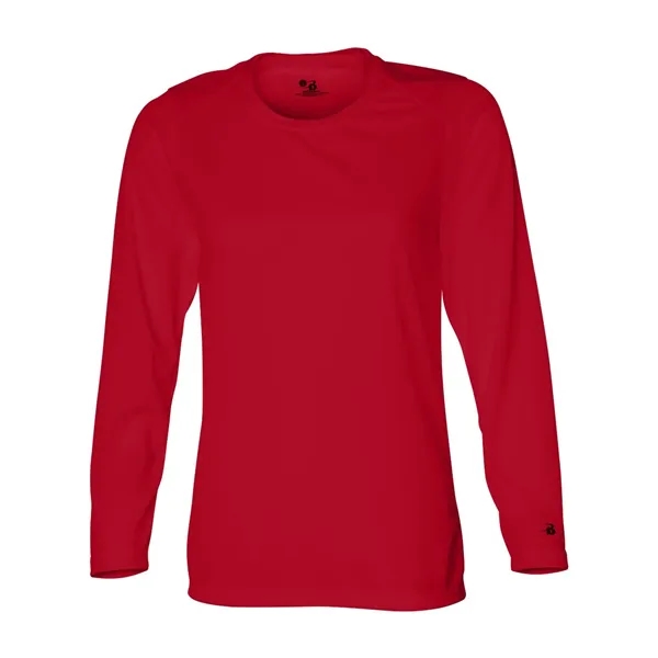 Badger Women's B-Core Long Sleeve T-Shirt - Badger Women's B-Core Long Sleeve T-Shirt - Image 40 of 54