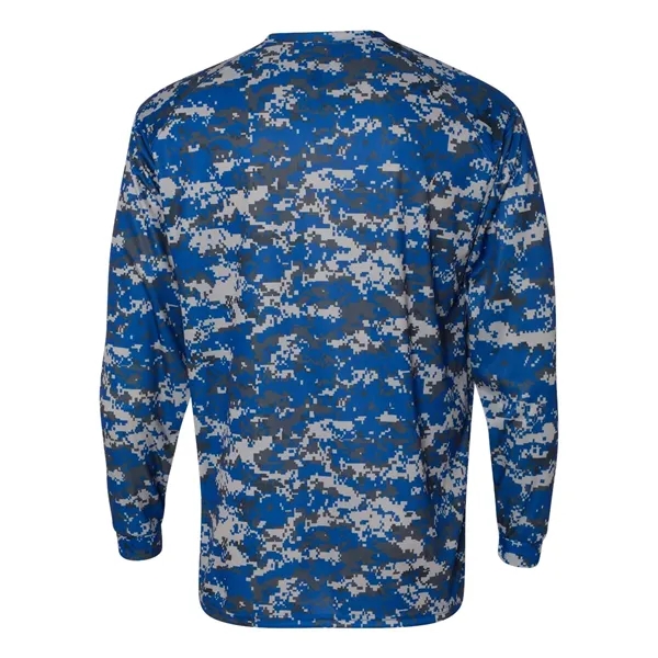 Badger Men's Digital Camo Long Sleeve T-Shirt - Badger Men's Digital Camo Long Sleeve T-Shirt - Image 36 of 42