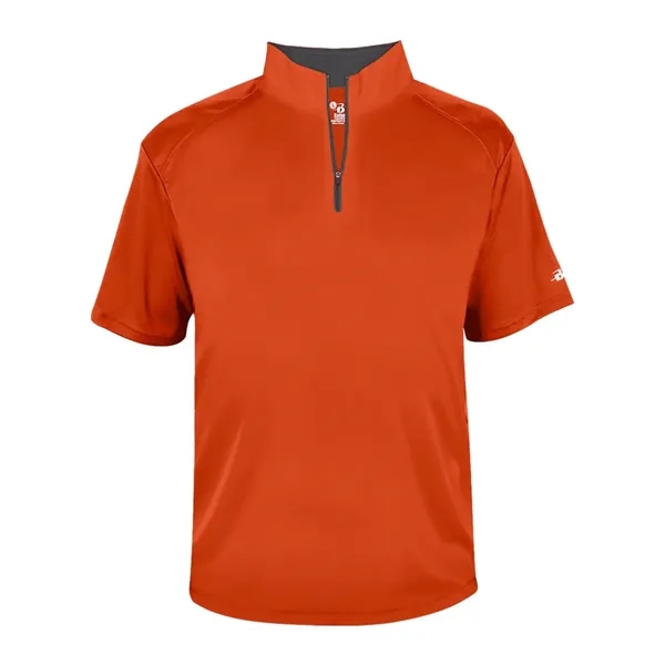 Badger Men's B-Core Short Sleeve Quarter-Zip - Badger Men's B-Core Short Sleeve Quarter-Zip - Image 2 of 17
