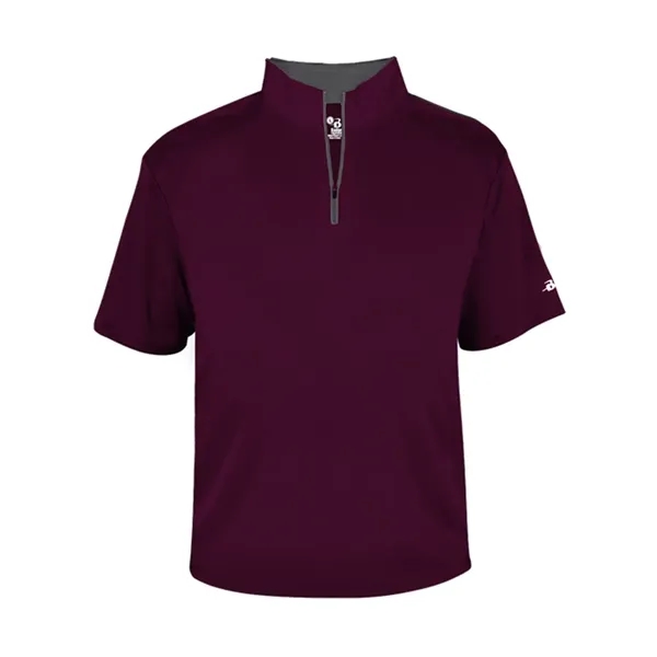 Badger Men's B-Core Short Sleeve Quarter-Zip - Badger Men's B-Core Short Sleeve Quarter-Zip - Image 9 of 17