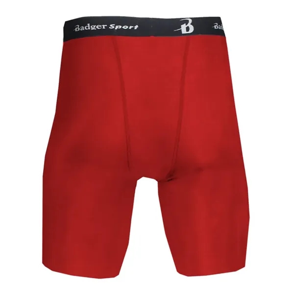 Badger Men's Pro-Compression Shorts - Badger Men's Pro-Compression Shorts - Image 18 of 27