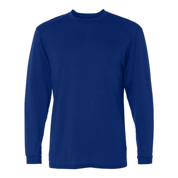Badger Men's B-Tech Cotton-Feel Long Sleeve T-Shirt - Badger Men's B-Tech Cotton-Feel Long Sleeve T-Shirt - Image 28 of 33