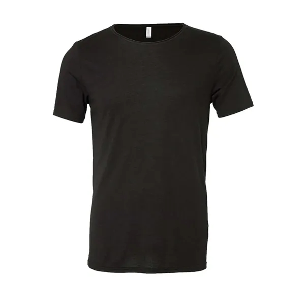 BELLA + CANVAS Unisex FWD Fashion Triblend Raw Neck Tee - BELLA + CANVAS Unisex FWD Fashion Triblend Raw Neck Tee - Image 7 of 12