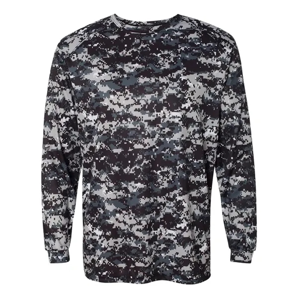 Custom Badger Men's Digital Camo Long Sleeve T-Shirt