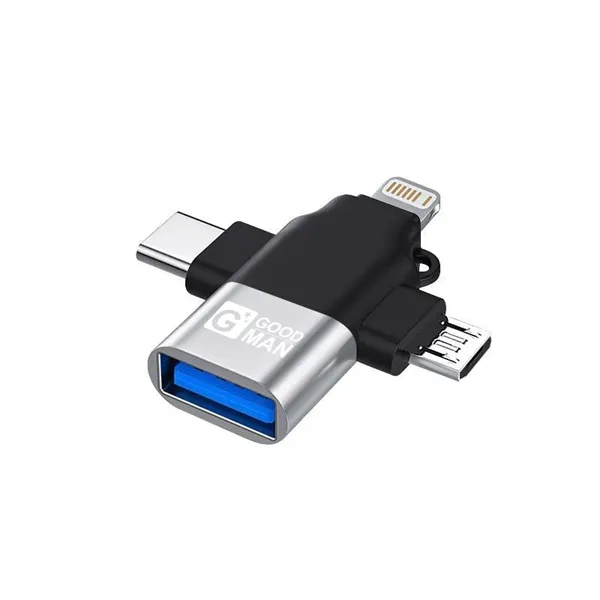 3" 1 Type-C OTG Adapter