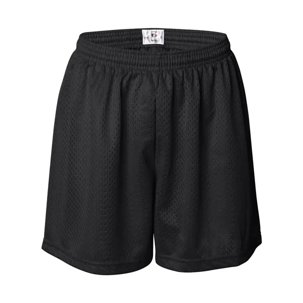Custom Badger Women's Pro Mesh 5" Solid Liner Shorts