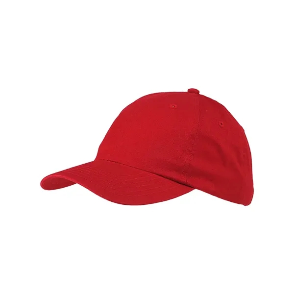 Big Accessories Youth Classic Brushed Twill Cap - Big Accessories Youth Classic Brushed Twill Cap - Image 6 of 9