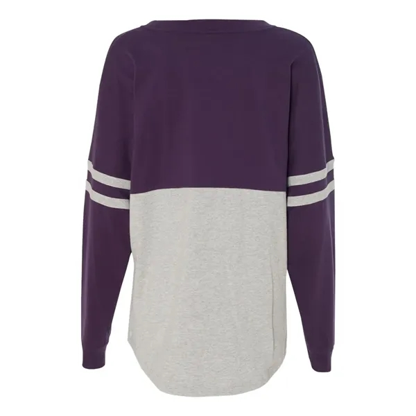 Boxercraft Women's Jersey Pom Pom Long Sleeve T-Shirt - Boxercraft Women's Jersey Pom Pom Long Sleeve T-Shirt - Image 18 of 22