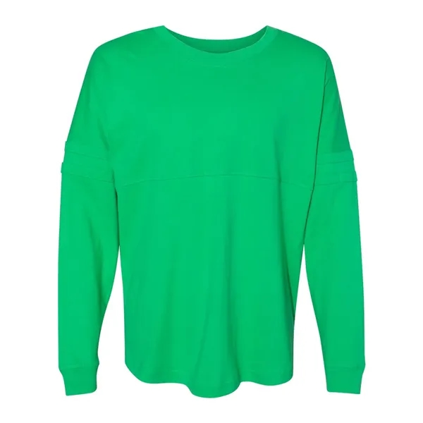 Boxercraft Women's Jersey Pom Pom Long Sleeve T-Shirt - Boxercraft Women's Jersey Pom Pom Long Sleeve T-Shirt - Image 19 of 22